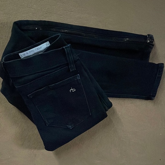 Rag & Bone Full Side Zip Jeans - Picture 9 of 12